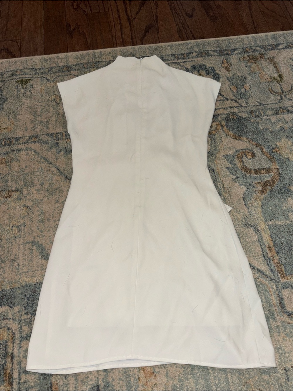 White Cap Sleeve Dress - TCEC - Picture 2 of 2